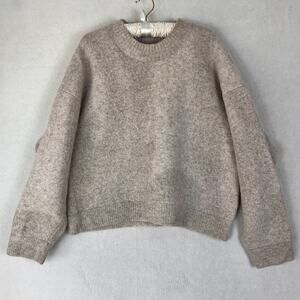 Represent Sweater Men's Size 2XL Alpaca-Blend Cream